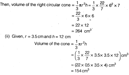 NCERT Solutions for Class 9 Maths Chapter 13 Surface Areas and Volumes a7 1